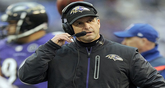 John Harbaugh Head Coach NFL’s Baltimore Ravens